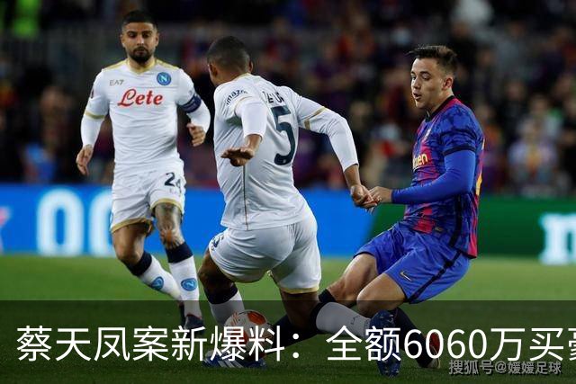 蔡天凤案新爆料:全额6060万买豪宅,邝球回扣拿697万,一事可疑